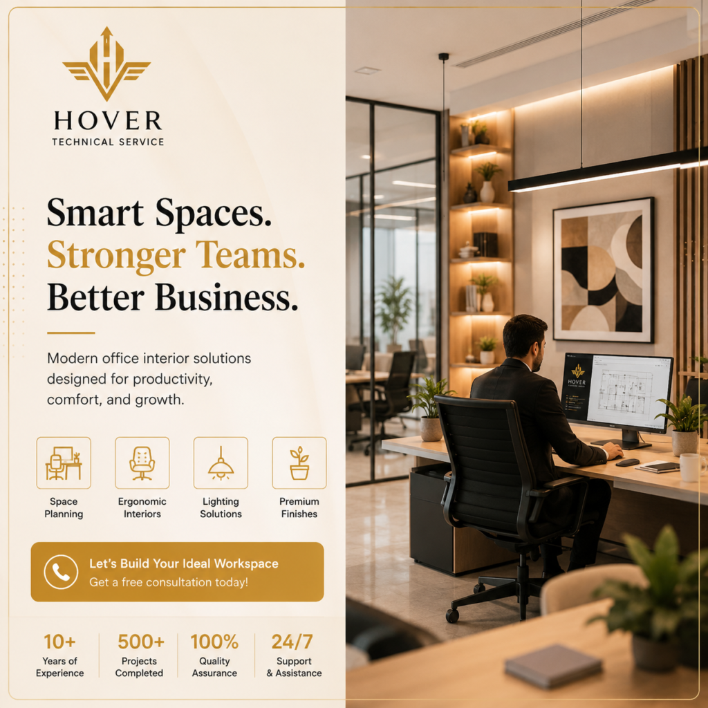 Best Office Interior Design Companies in Dubai
